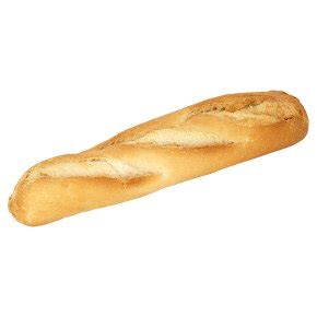 calories in waitrose small baguette.